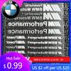 KXMHU1 Car Sticker Hot 2026 New 2025 For BMW M X3 X5 X6  1set Car Badge Sticker Car Decoration Decal For Bmw M Performance Power X1 X3