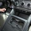 Pour Land Rover Defender 90 110 130 20-24 ABS Boîte de rangement inférieure de console centrale de voiture Boîte de rangement d'accoudoir Boîte pour téléphone Accessoires de voiture