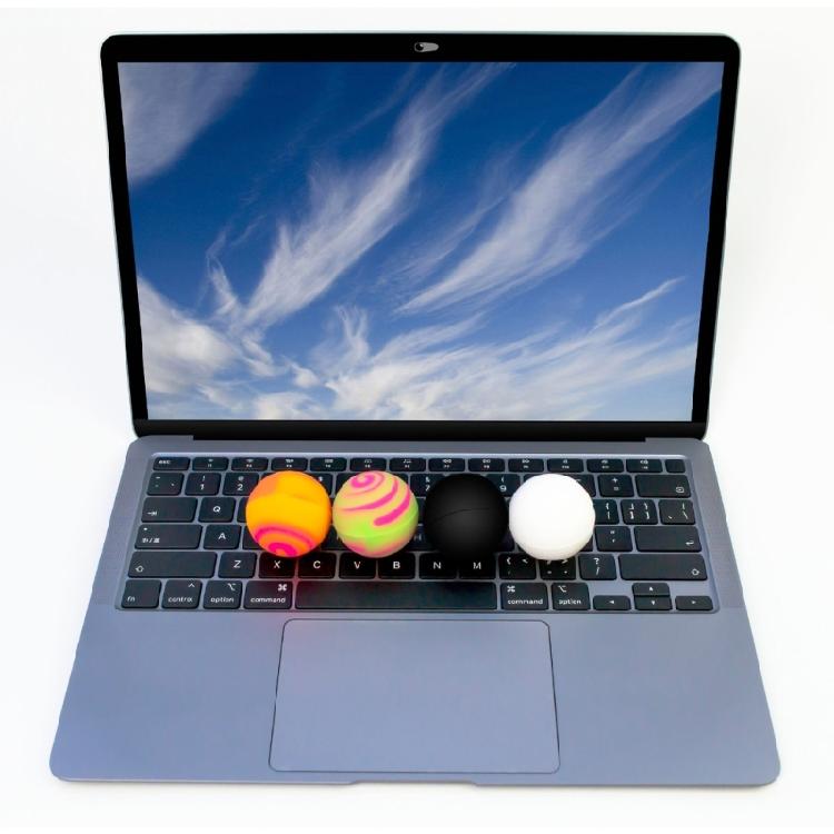 Ergonomic Silicone Laptop Cooling Pad Anti Slip Stand Lightweight Design Enhances Ventilation And Typing Comfort