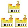 1-3Pcs Music Piano Mat Potty Piano Singing Rug Funny Toe Music Keyboard Sounding Carpet Floor Mat for Home Bathroom Toilet