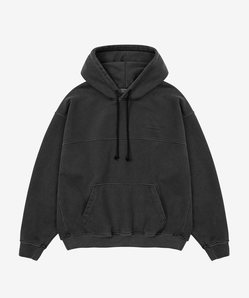 Washed Hoodie - Black