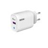 120W Cross-Border USB Fast Charger - European, American, UK Standard, Amber Yellow
