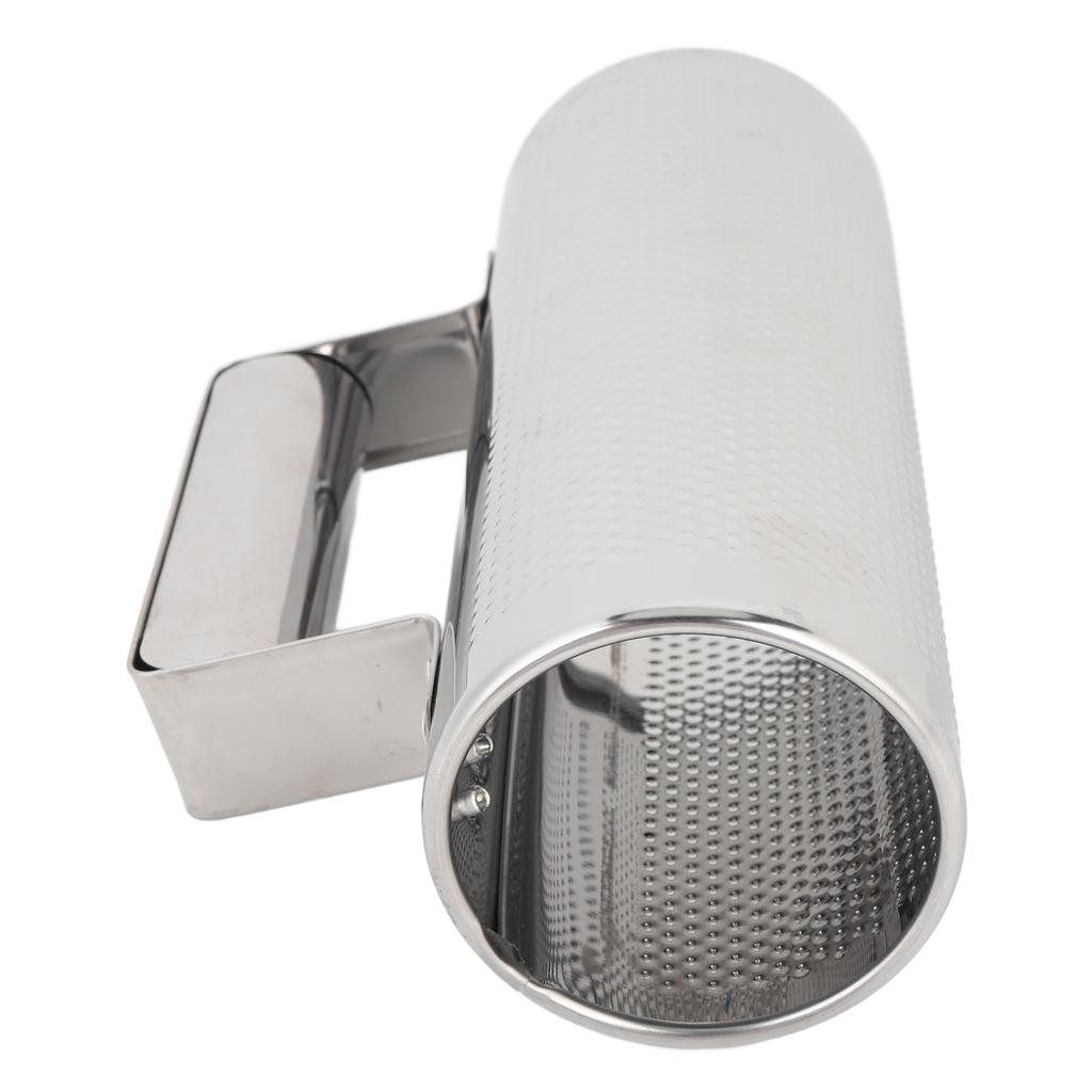 Guiro Shaker Metal Handle Percussion Shaker for Caballito Music Stage Performances 21x7.3CM