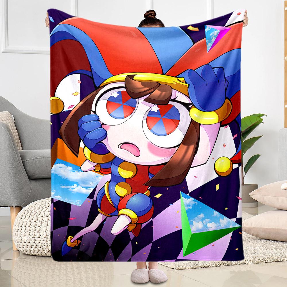 Digital Circus5 Blankets are suitable for living rooms,making them an ideal choice for outdoor travel and gifts.