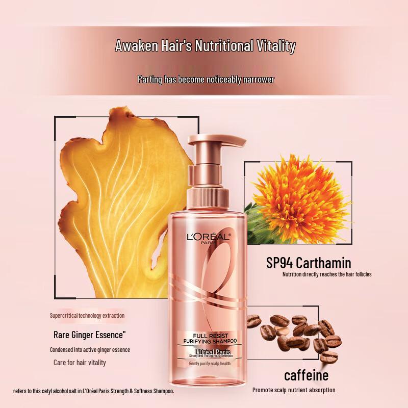 L'Oréal Ginger Strengthening & Volumizing Shampoo 440ml