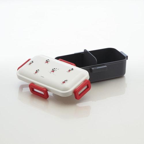 Skater Bento Box 530ml Antibacterial Fluffy Dome Lid For Women Made in Japan Disney Mickey Mouse PFLB6AG