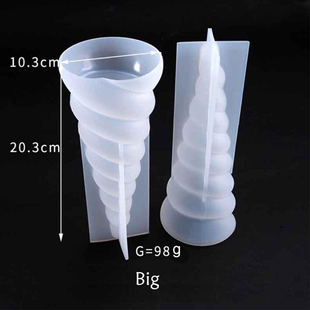 

Аксессуары для украшений Fluid Arts Силиконовая форма для изготовления рога единорога из смолы с сухоцветами L