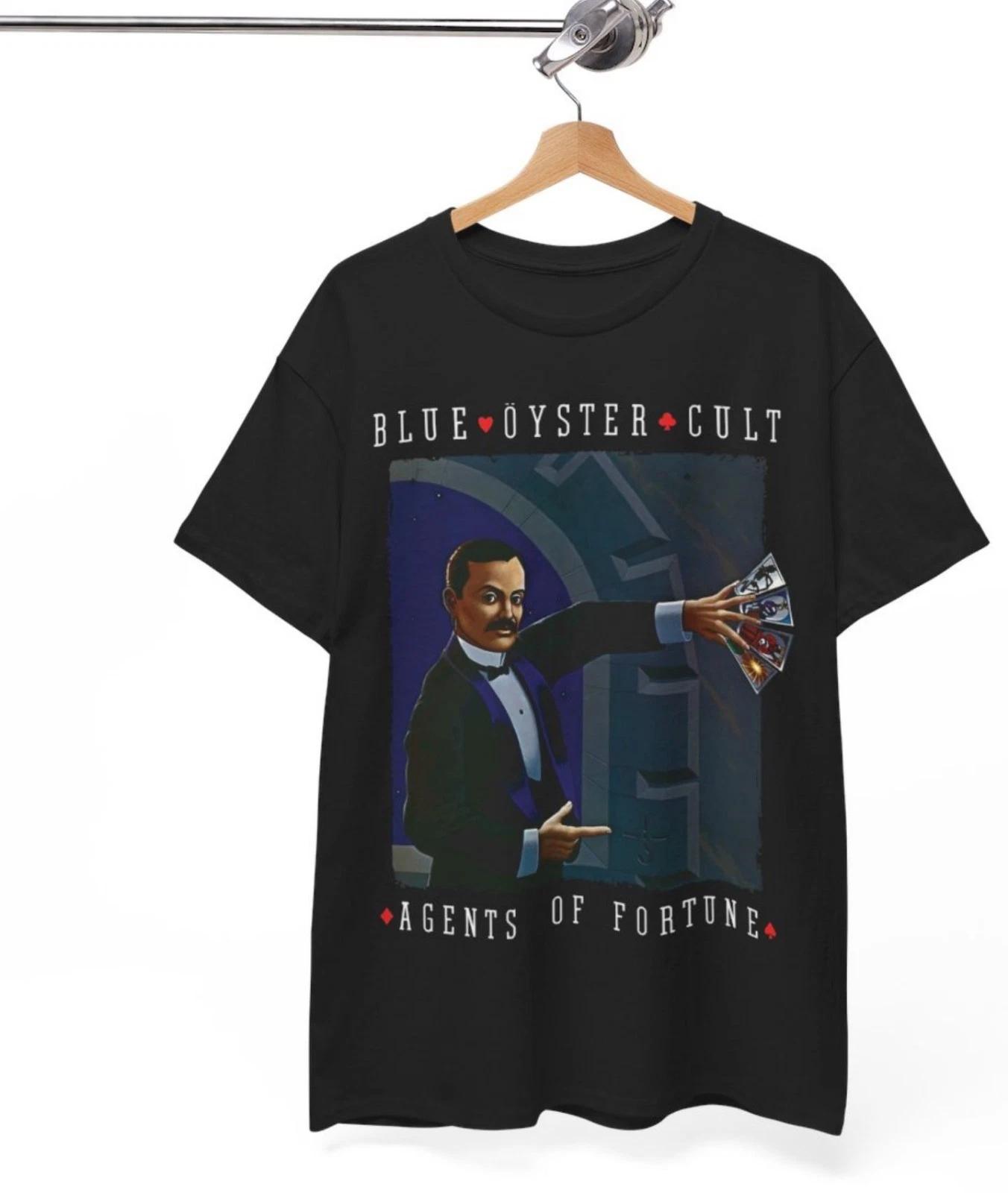 Blue Oyster Cult Agents of Fortune Shirt Black Unisex S-5XL 3XL