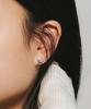 Smgt Solitaire 6-Prong Cubic Earrings [5 Size]