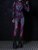 New Digital Printing Performance Suit Mechanical Series Game Role Playing One-piece Costume Women