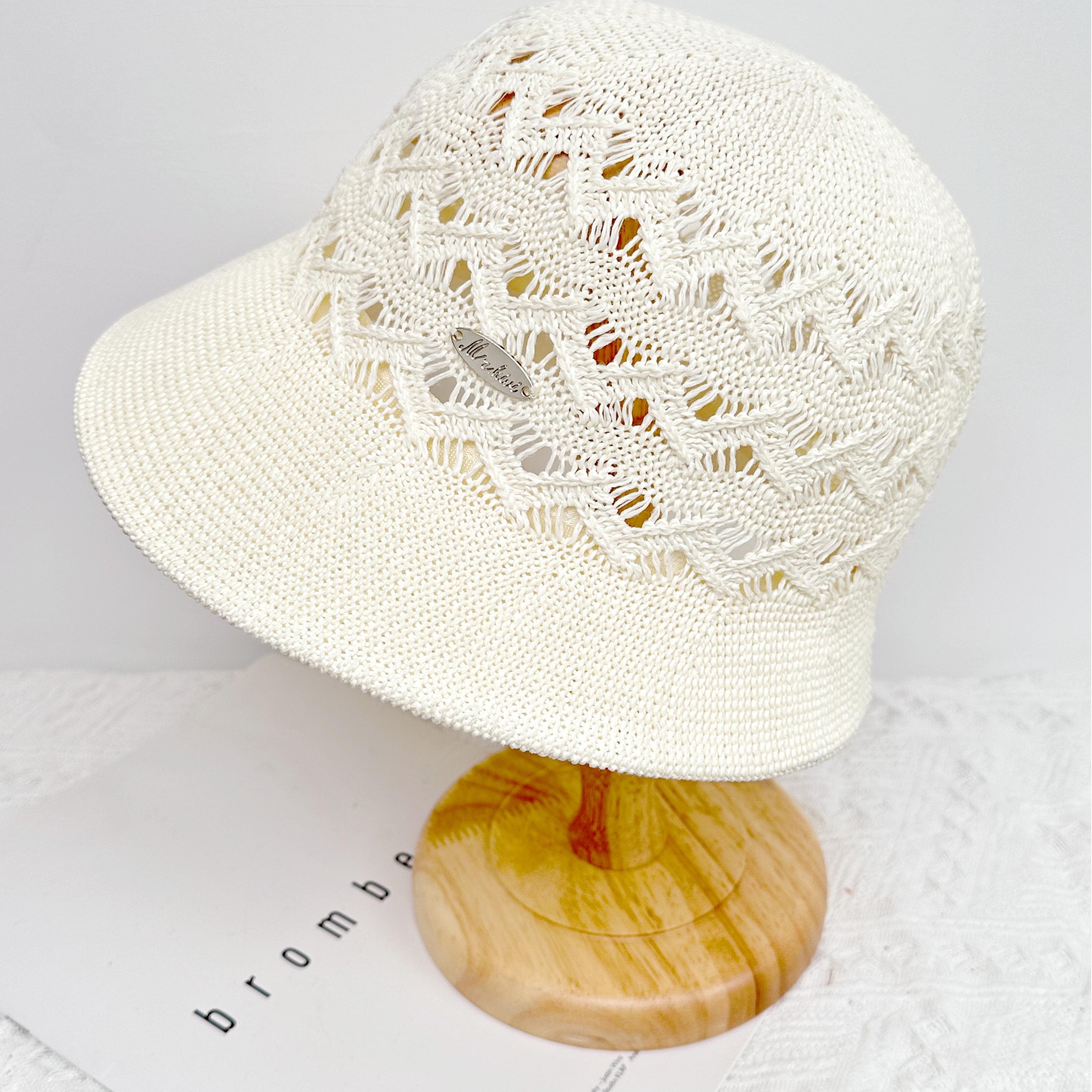 

Летняя шляпа-ведро с тентом от солнца, новая дышащая модная солнцезащитная женская шляпа от солнца One size бежевый