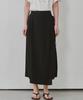MALOUPE 3115 Crinkle Wrap Skirt (Black)