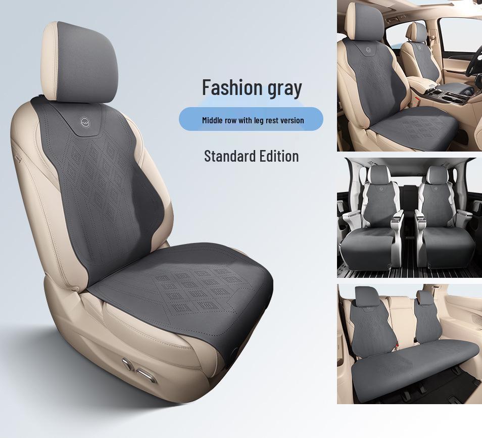 2024 Toyota Sienna Luxury 2.5L Hybrid AWD Suede Seat Cover for 7-Seater