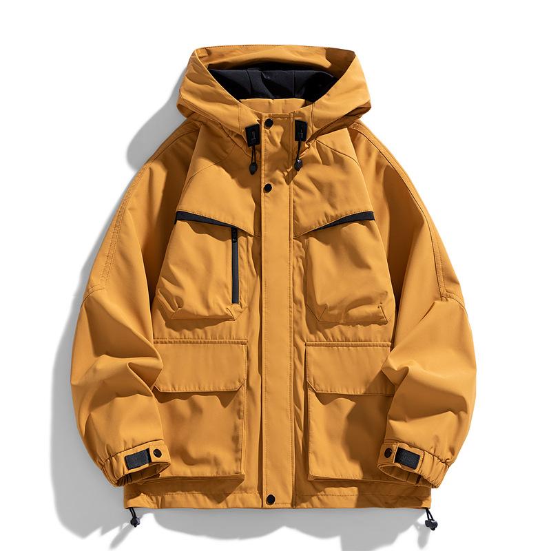 

Charge Jacket Spring New Casual Windproof Waterproof Outdoor Sports Mountaineering Suit Work Jacket Top S