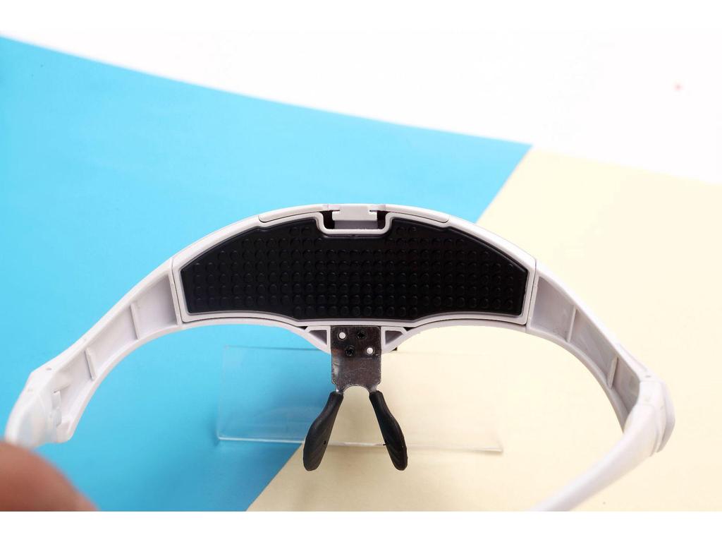 Kopfmontiertes LED-Licht Lese- & Reparatur-Vergrößerungsbrille 9892B1