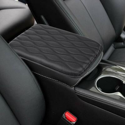 Auto Armrest Pad Cover Car Center Console Box PU-Leather Cushion Mat