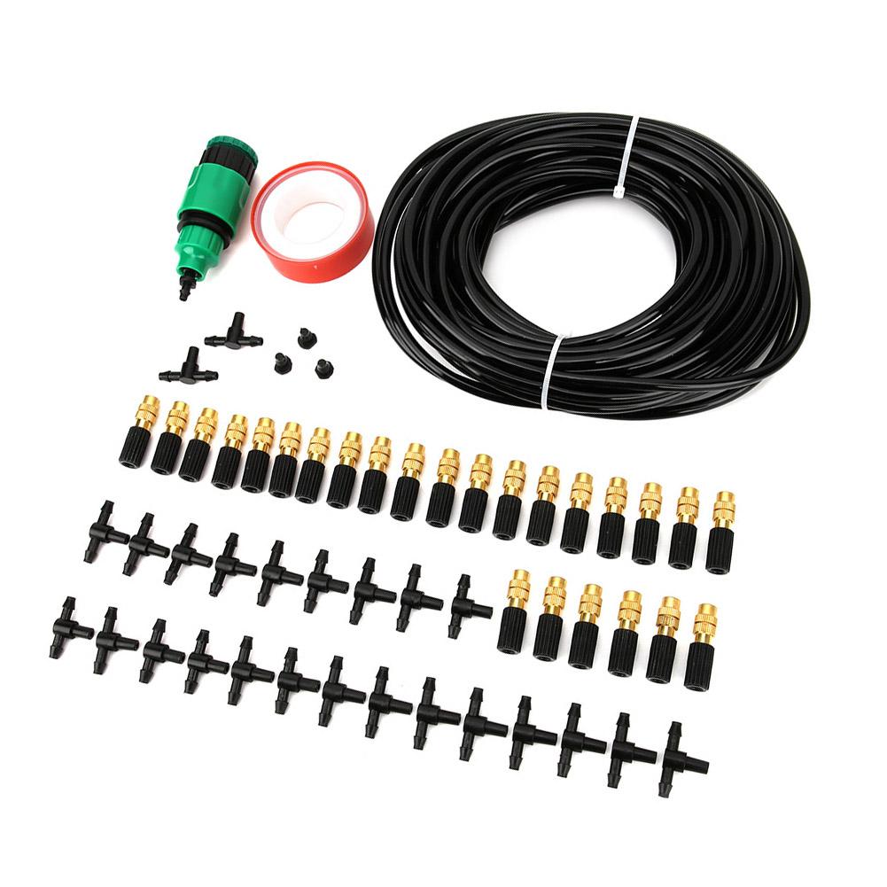 25M Hose Watering Drip Kit Irrigation Equipment Set for Garden Greenhouse Flower Bed Patio Lawn