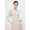 Suéter Tricotado de Lã Merino Feminino Mandy Zhang