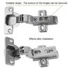 1/5/10Pcs Universal Under Cabinet Cupboard Hinge LED Light for Modern Kitchen Home Lamp Closet Wardr