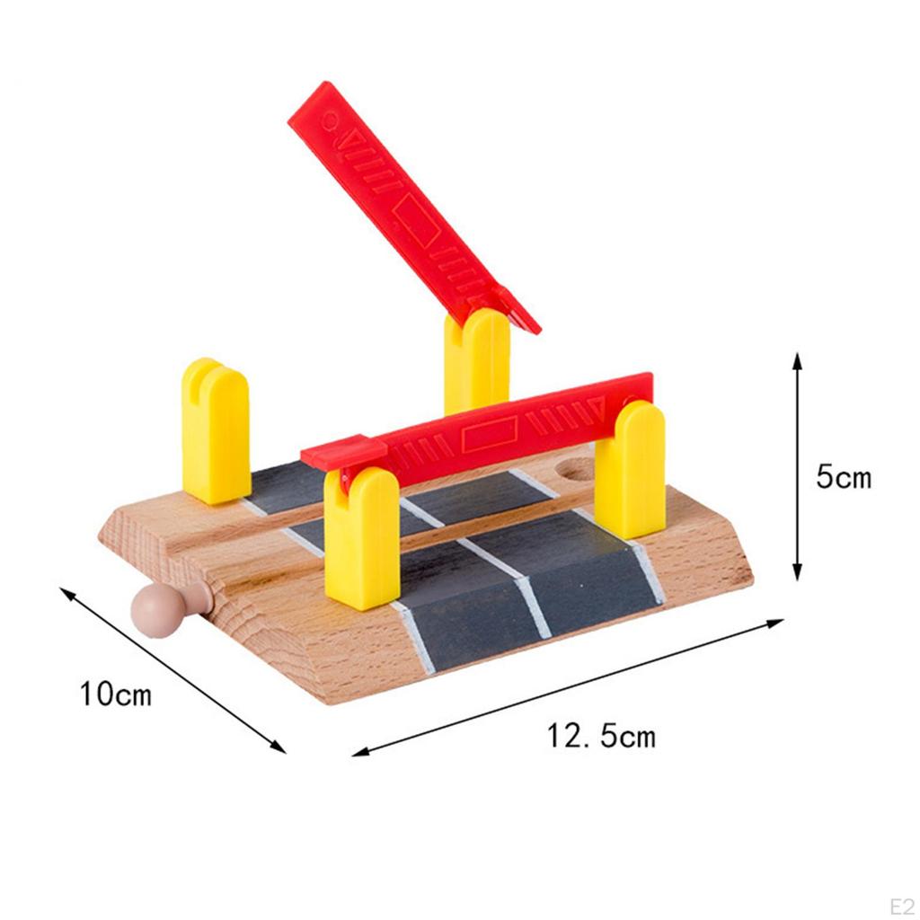 Zestaw torów kolejowych z drewna Premium - idealny do budowania i kreatywności