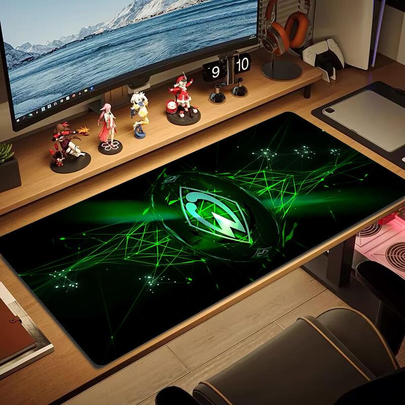 SV Werder Bremen Home Large Size Mouse Pad Large Gaming Table Cushion Non-slip Laptop Tablet Big Mousepad XXL Mat Mini PC Playmat With Lock edge