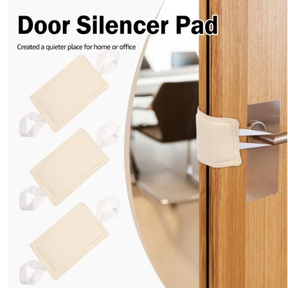 Edge Noise Reduced Door Cover Padded 3Pack Padded Door Cover Door Closer Cushion Light Sleepers