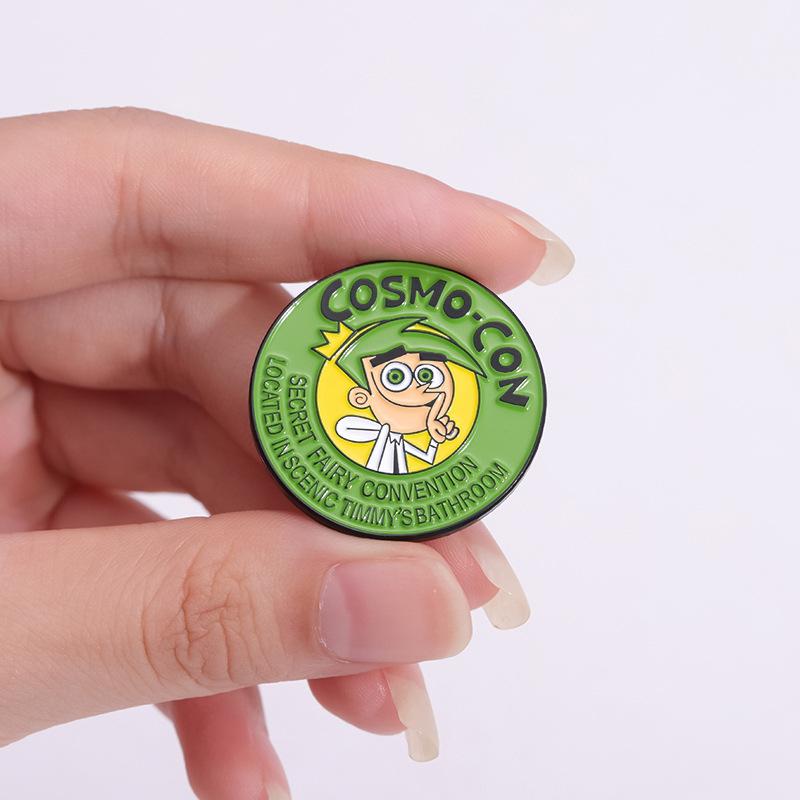 Cartoon Character Modeling Brooch Creative Animation Anime Series Peripheral Metal Badge Personality Pin