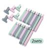 12pcs/set Food-Safe Plastic Bag Sealing Clips - Keep Snacks Fresh and Prevent Oxidation with Anti-Oxidation Clip Clamp Sealer