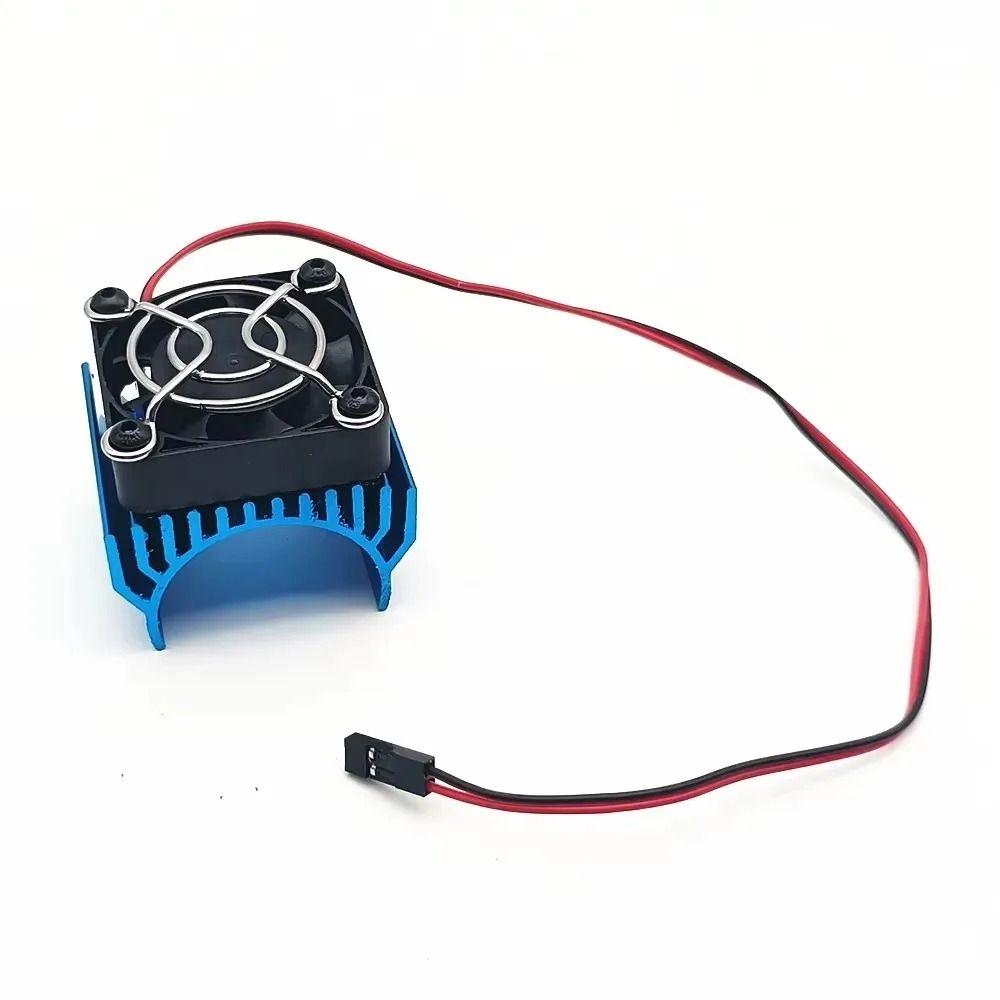 3660 Motor Cooling Fan Metal Material Motor Radiator Cooler Heat Sink  1/10 Scale RC Cars