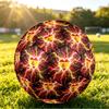Spain Football Printed Size 5 Soccer Ball Wear Resistant Standard Adult Training Football Fan Gift for Indoor Outdoor Match Sports