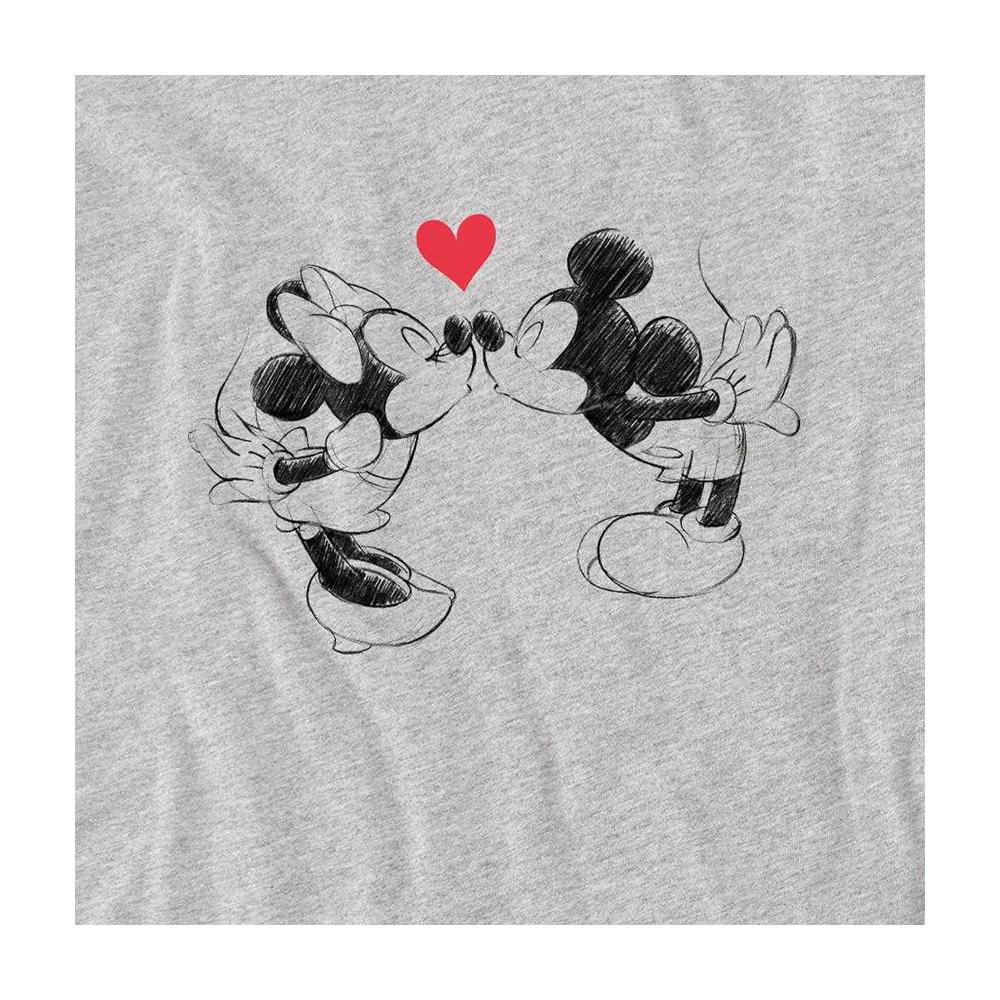 Disney Childrens/Kids Mickey Mouse & Minnie Mouse Sketch Kiss Sweatshirt
