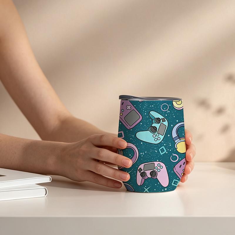 Eggshell Cup 355ml Game Device Element Gift Cup 12oz Eggshell Insulated Cup Insulated Water Cup Egg Shaped Insulated Cup Eggshell Cup 355ml