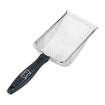 Cat Litter Scooper Mesh Screen Fecal Spoon Heavy Duty Reptile Sand Scoop for Kitten Hamster Aquarium Lizards Instant Cleaning