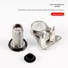 Heavy-Duty Adjustable Zinc Alloy Furniture Support Feet for Cabinets and TV Stands