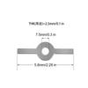 Meat Grinder Pinion Mixer Spare Parts Meat Grinder Knife Stainless Steel Grille for Food Grinder Accessories Kitchen Tool