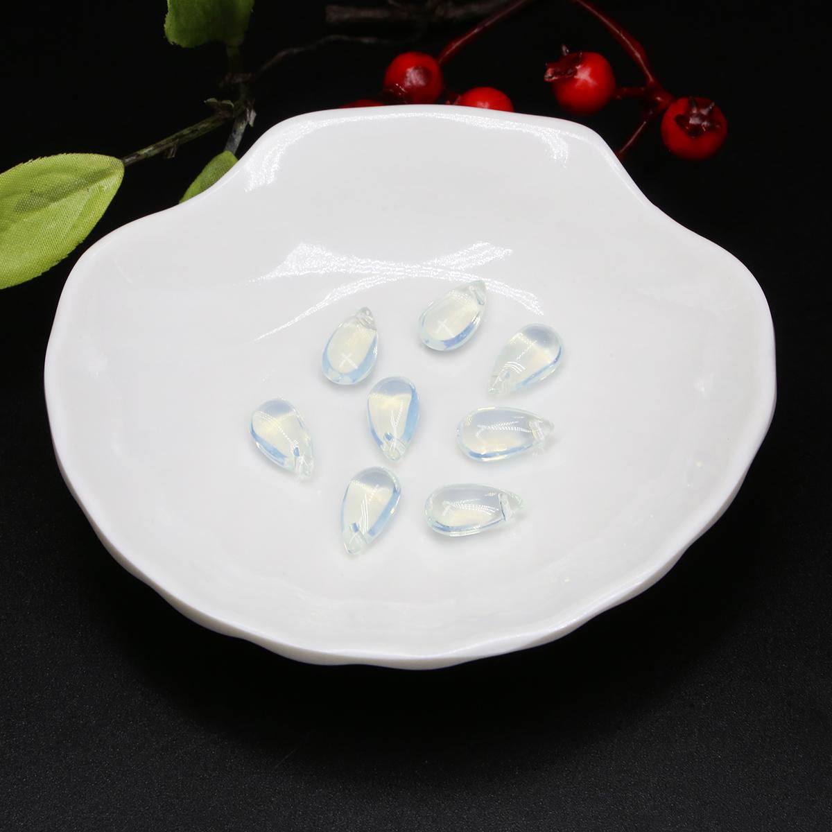 

5 шт. 14x18 мм скляна чеська крапля води кулон розсипні намистини для виготовлення ювелірних виробів DIY сережки