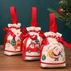 Christmas Gift Bags Xmas Santa Sacks Packaging Knitted Storage Bag Merry Christmas Kids Candy Bag Home Decor Christms Decoration