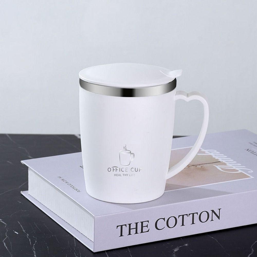 304 Stainless Steel Thermal Coffee Cup Insulated Kid Milk Cup Drinking Tumbler Thermos Mug  Office