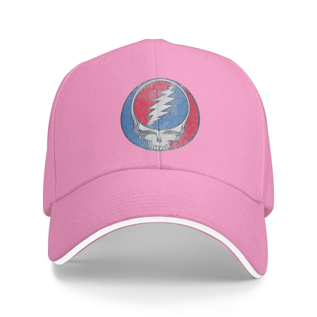 Grateful Dead Your Face Casual Baseball Cap  Hunting Camping Trucker Hat Spring Sun Visor Men Adult Classic Snapback Cap