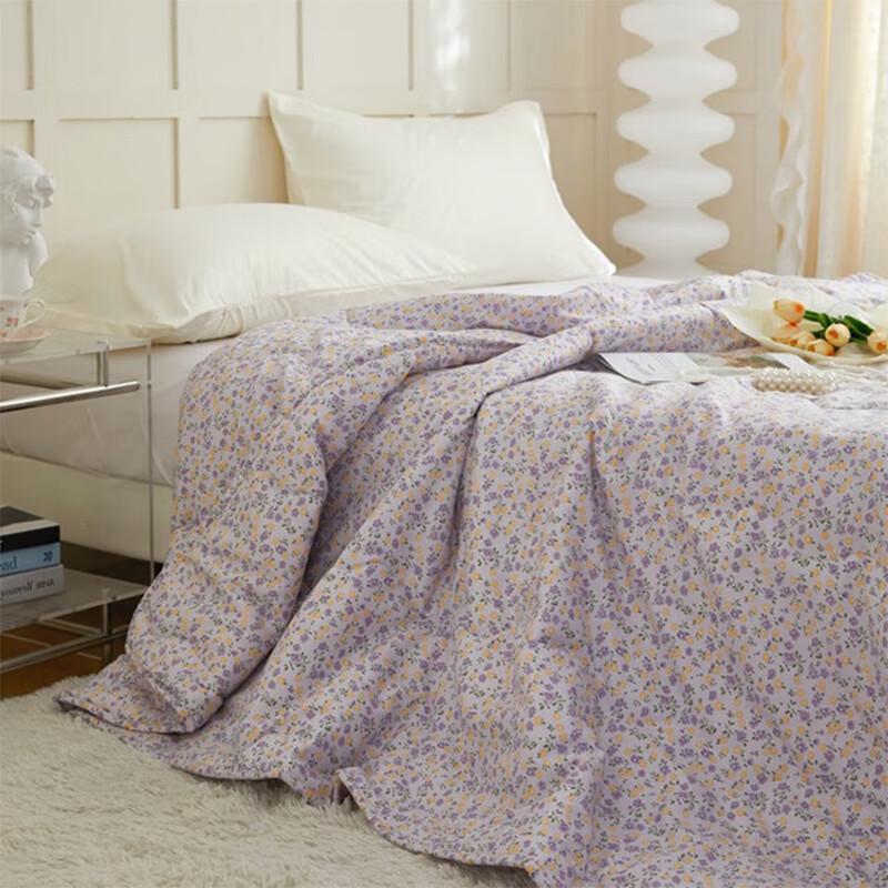 Red Bean Lyocell Fiber Summer Quilt