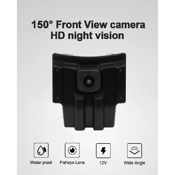 For Toyota Prado 2018 2019 AHD Front View Camera Wide Angle 150° Night Vision Fisheye Lens Parking Camera System