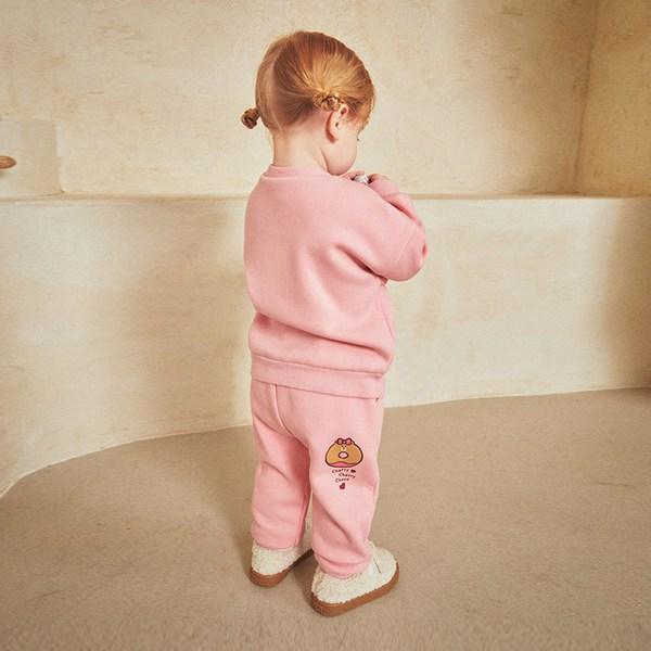 Molly Melly Children's Line Friends Petit Sweet Bubble Top and Bottom Set