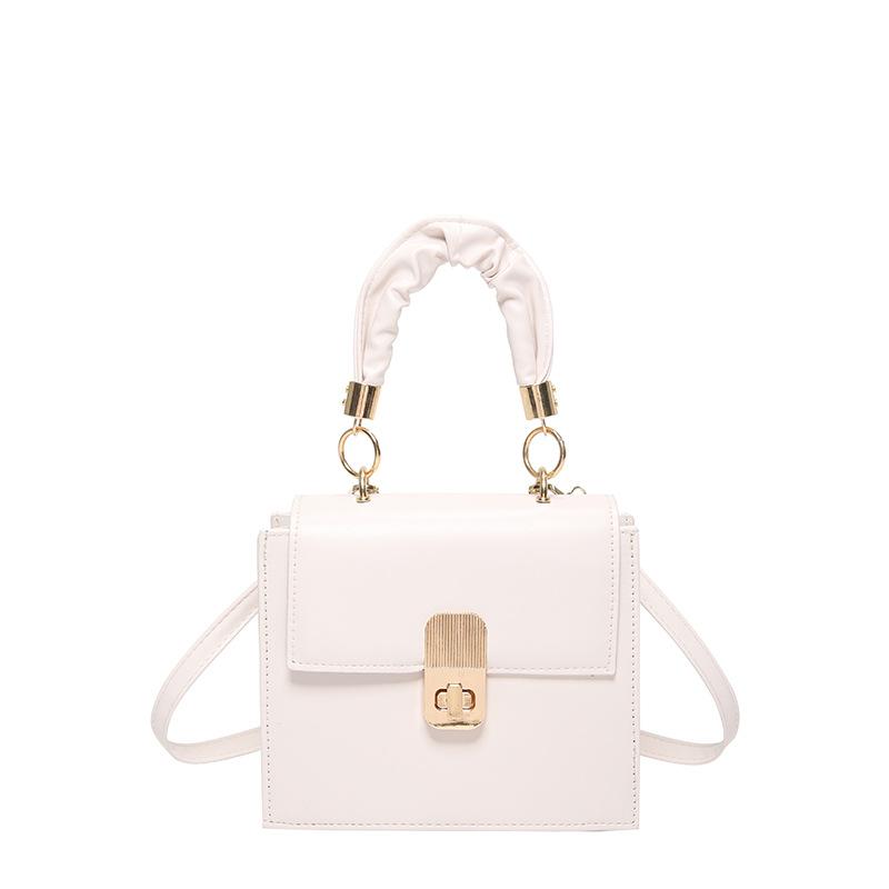 Luksusowa Niszowa Torba Crossbody dla Kobiet Nowa Moda Ręczna Mała Kwadratowa Torba Wiosna i Lato Wszechstronna Retro Torba na Ramię