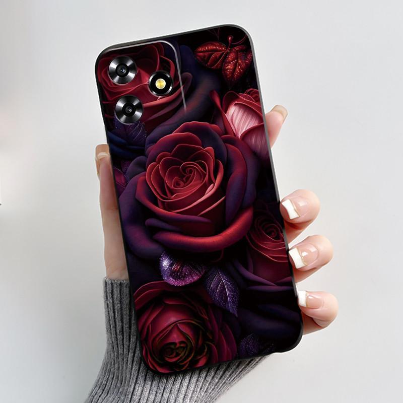 For ZTE Blade A73 4G Case Luxury Dragon Cute Cool Boys Girls Black Matte Soft Silicone Casing For ZTE Axon 50 Lite Bumper Cover