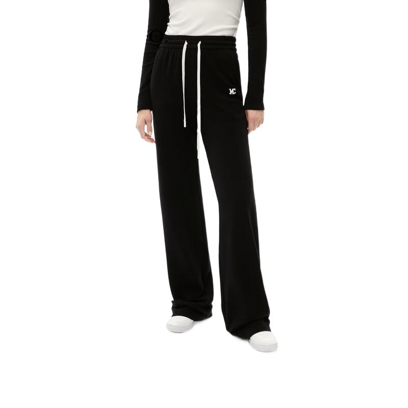 

MO&Co. Women s Elastic Waist Wide-Leg Pants XS 155