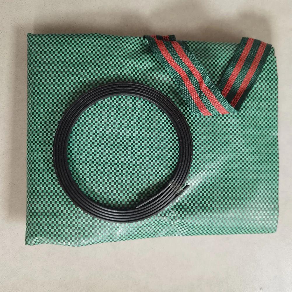 Garden Waste Bag 60L-500L Large Capacity Garden Bag Foldable Reusable Waterproof Leaf Sack Weed Trash Can Container Yard Leaf