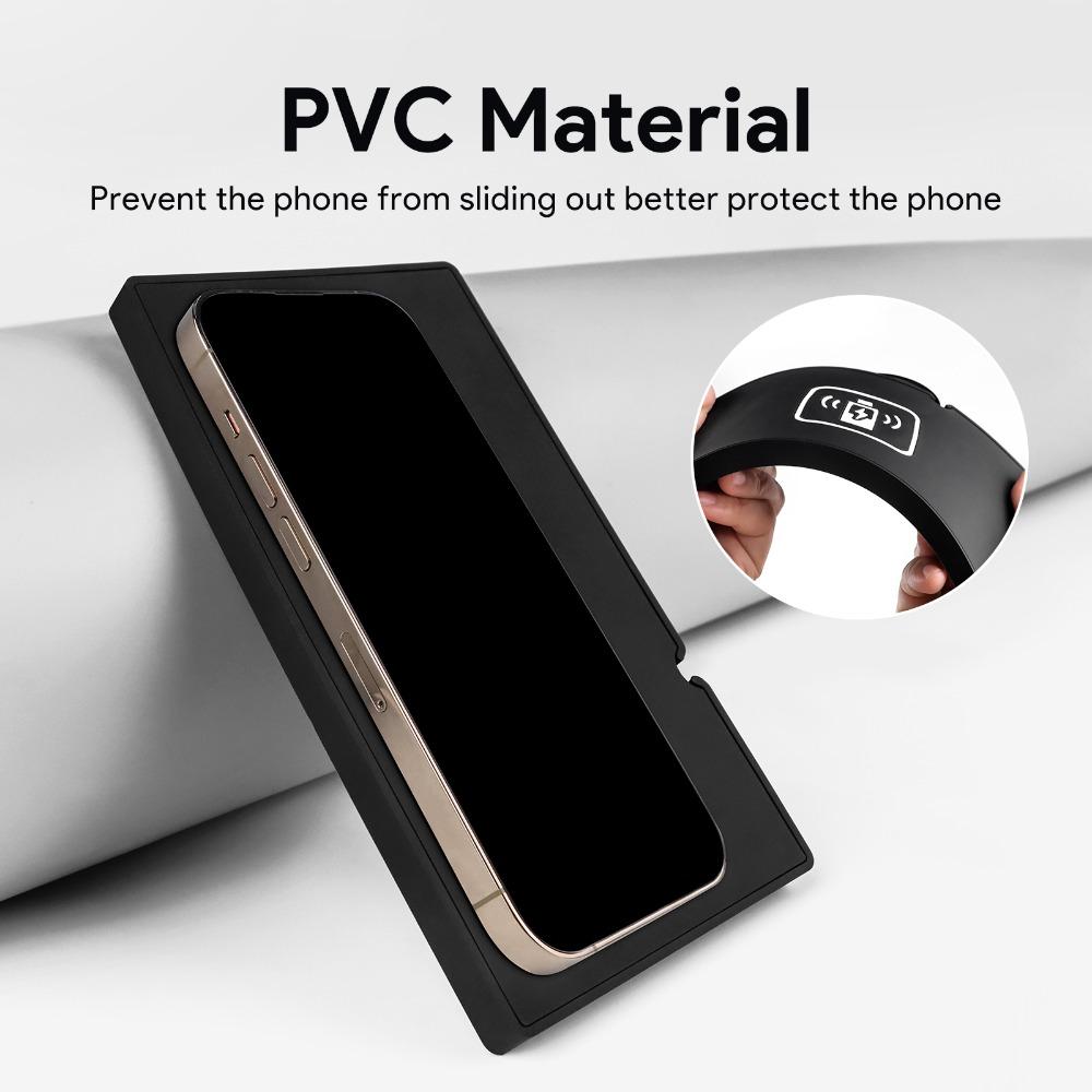 Car Wireless Charger Pad Stable Fast Charging For VW Atlas Teramont 2018-2020 Center Console Storage Box Decoration Accessories