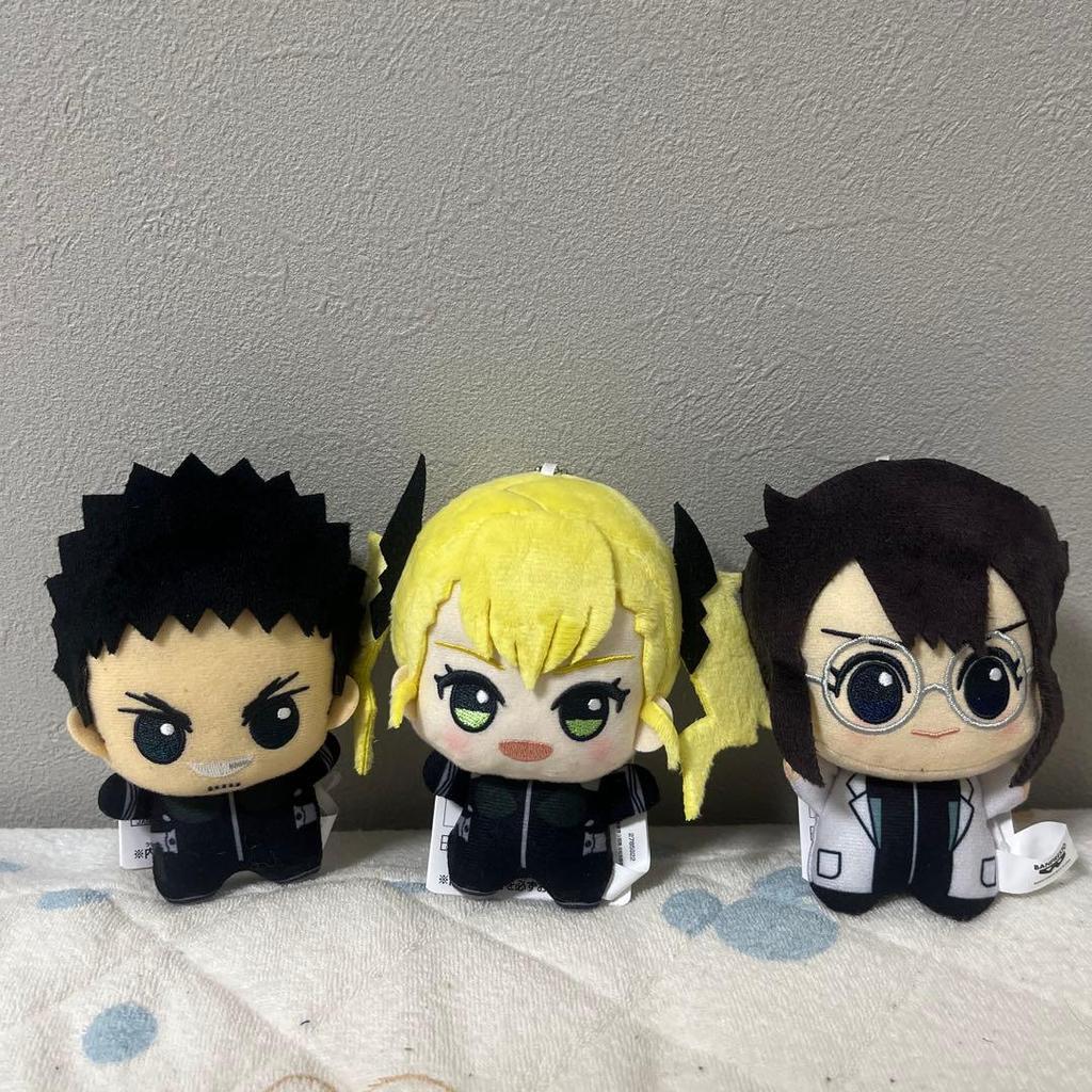 Kaiju No. 8 Chibi Plush Vol. 3 Hibiya Kafka Shinomiya Kikoru Kohigashi Konomi