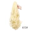Corn Perm Long Wavy Curly Ponytail Ombre Pony Tail Hairpiece Claw Clip Ponytail Wig  Daily