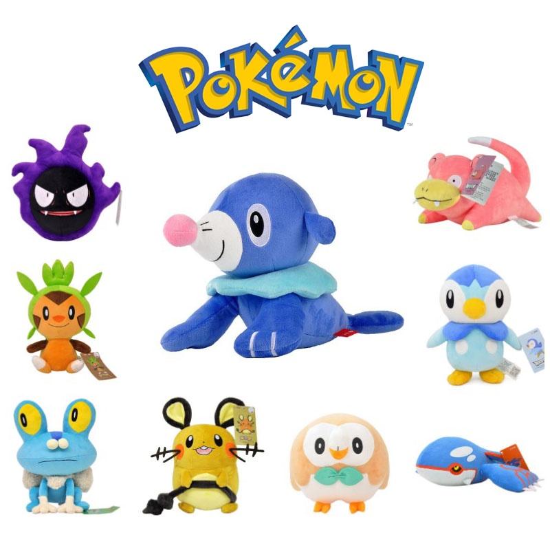 Entzückende Pokemon Dedenne Gastly Rowlet Piplup Plüschtiere Stoffpuppen Weihnachtsgeschenke